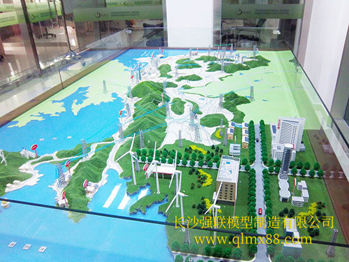 風力發電沙盤模型