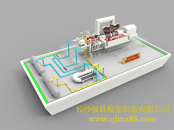汽輪機效果圖模型