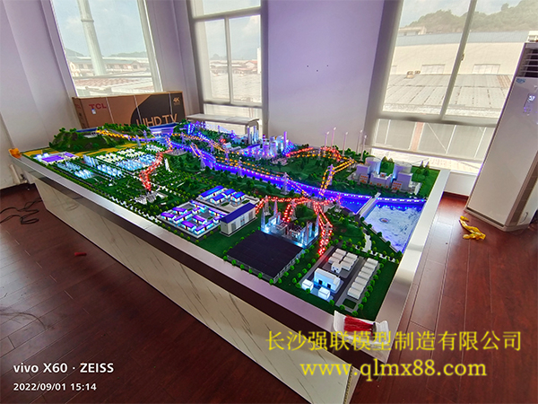 發電廠變電沙盤模型